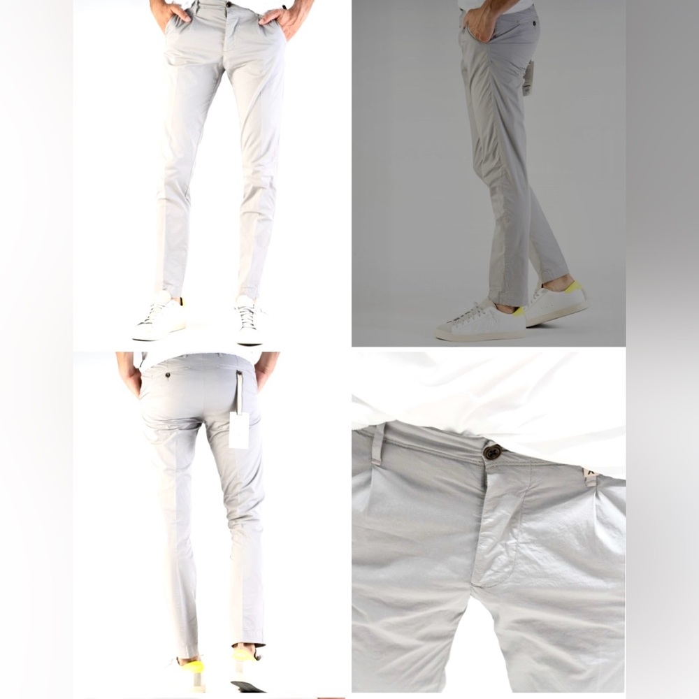 NWT- Myths Men's Elegant Cream Khakis
